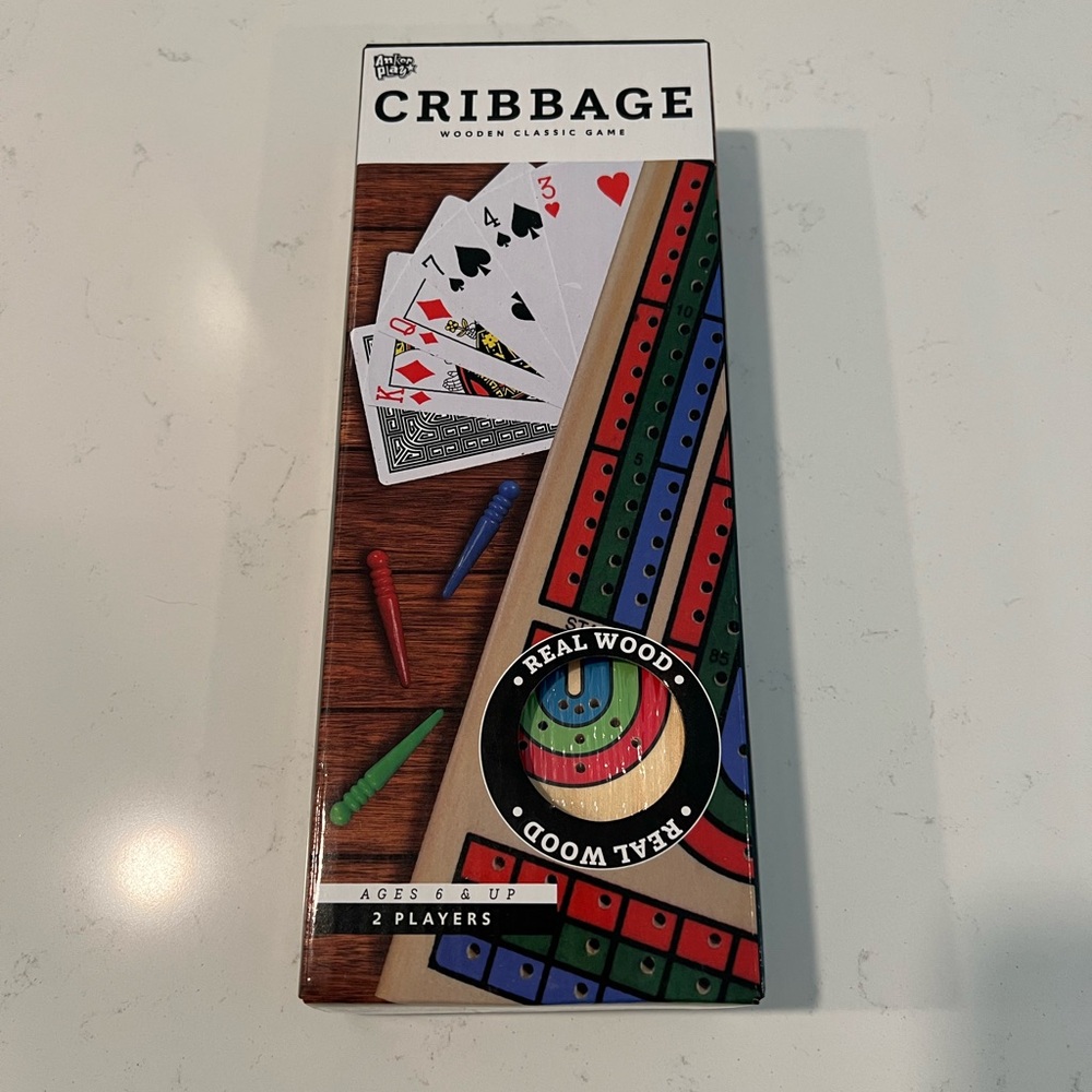 Cribbage Board Game (NEW & SEALED)